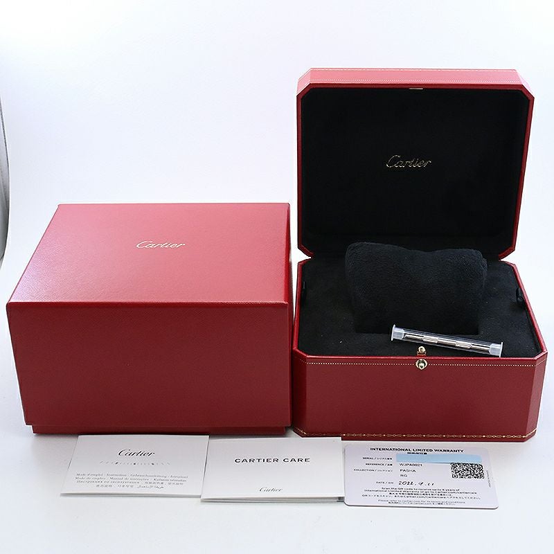 正規品★カルティエ★Cartier★レザー★Pasha★ケース 中古】CARTIER PASHA DE CARTIER 30MM カルティエ パシャ ドゥ
