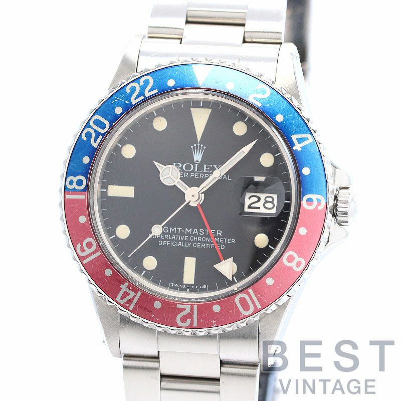 中古】ROLEX GMT-MASTER I ロレックス GMTマスターI 16750