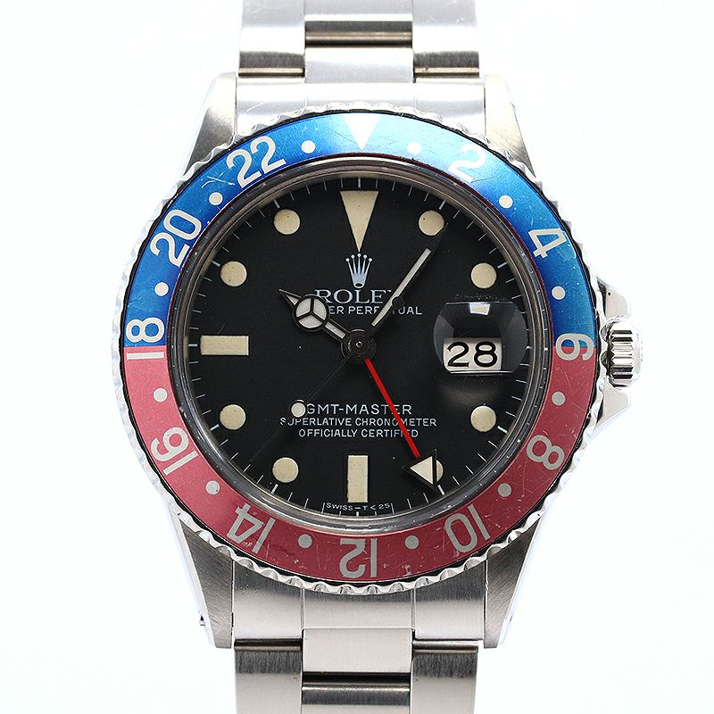 中古】ROLEX GMT-MASTER I ロレックス GMTマスターI 16750