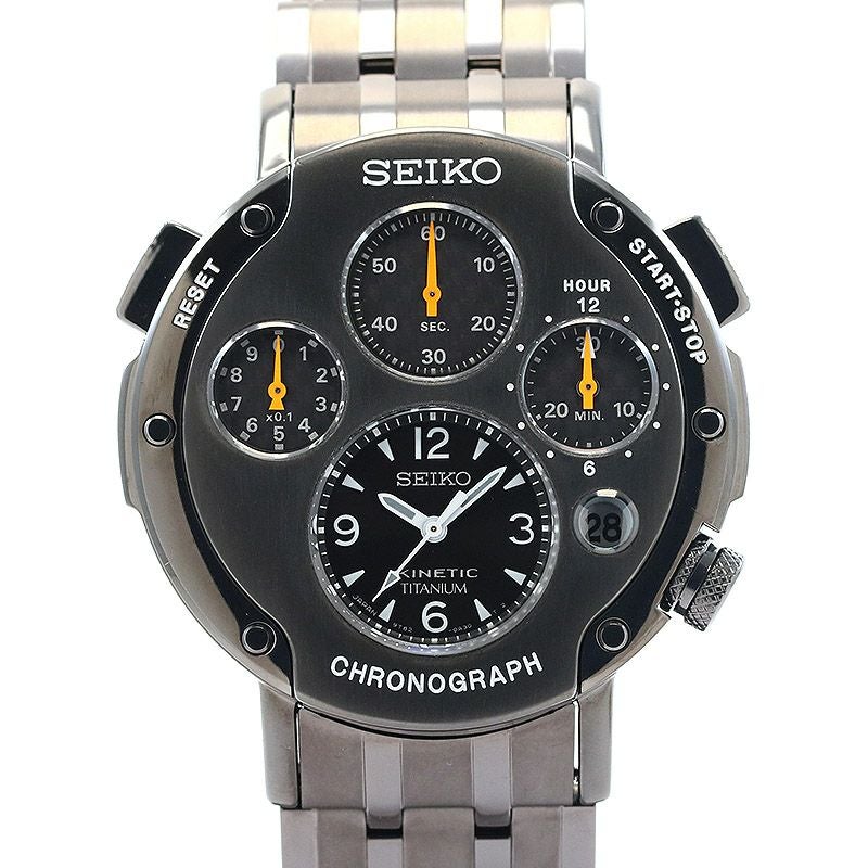 中古】SEIKO KINETIC CHRONOGRAPH 2nd MODEL セイコー キネティック