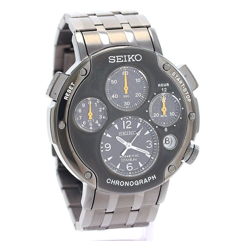 中古】SEIKO KINETIC CHRONOGRAPH 2nd MODEL セイコー キネティック