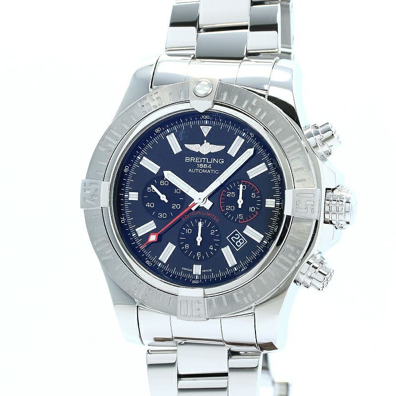 【中古】BREITLING SUPER AVENGER 01 BOUTIQUE EDITION ブライトリング スーパーアベンジャー 01 ブティックエディション AB01901A/BF88/168A (A009B88PSS)