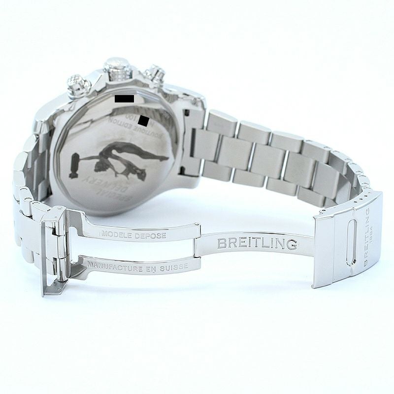 【中古】BREITLING SUPER AVENGER 01 BOUTIQUE EDITION ブライトリング スーパーアベンジャー 01 ブティックエディション AB01901A/BF88/168A (A009B88PSS)