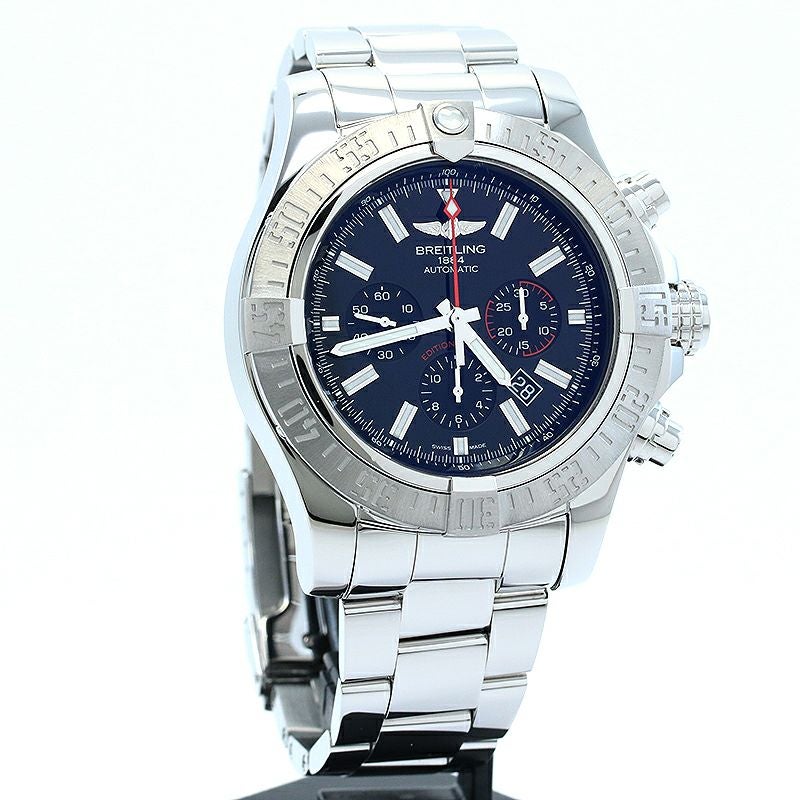 【中古】BREITLING SUPER AVENGER 01 BOUTIQUE EDITION ブライトリング スーパーアベンジャー 01 ブティックエディション AB01901A/BF88/168A (A009B88PSS)