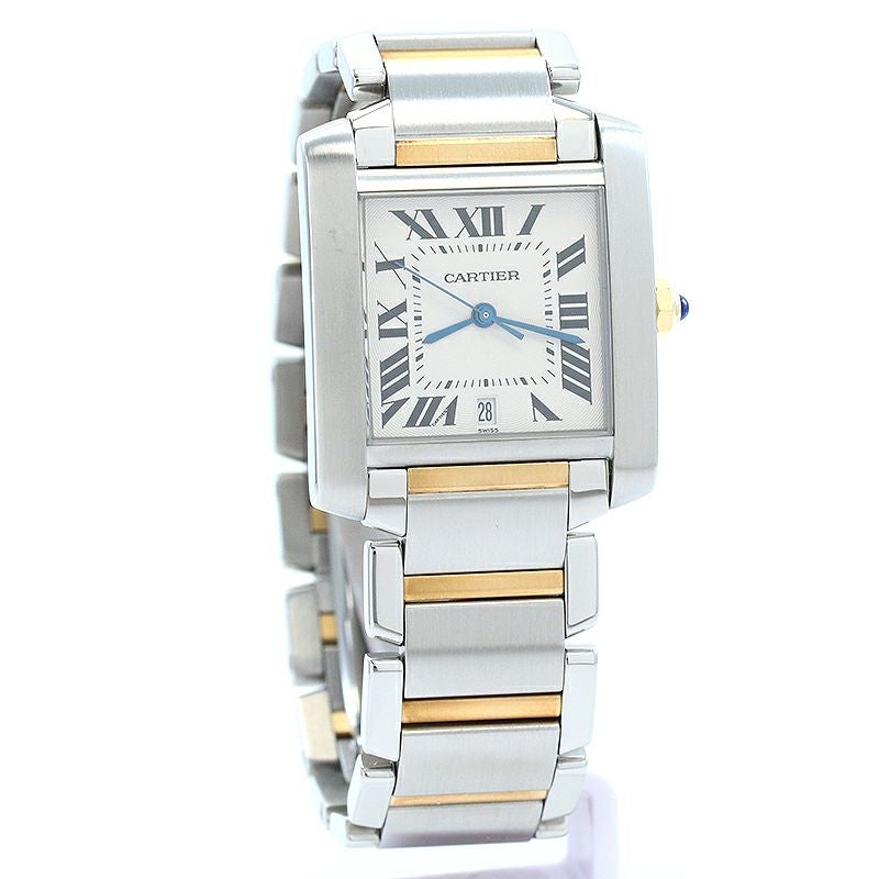 中古】CARTIER TANK FRANCAISE LARGE MODEL カルティエ タンク