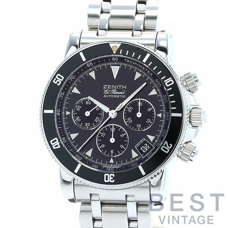 【中古】ZENITH RAINBOW CHRONOGRAPH EL PRIMERO ゼニス レインボー クロノグラフ エル・プリメロ 02.0471.400/21
