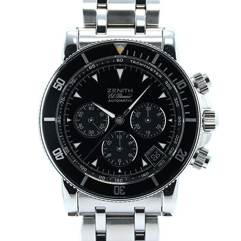 【中古】ZENITH RAINBOW CHRONOGRAPH EL PRIMERO ゼニス レインボー クロノグラフ エル・プリメロ 02.0471.400/21