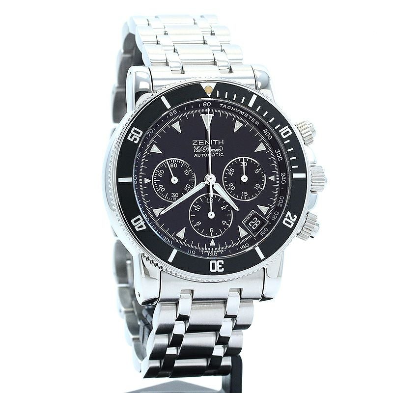 【中古】ZENITH RAINBOW CHRONOGRAPH EL PRIMERO ゼニス レインボー クロノグラフ エル・プリメロ 02.0471.400/21