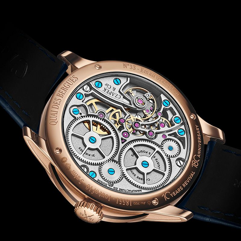 CZAPEK Quai des Bergues Email Grand Feu Sursum Corda チャペック ケ