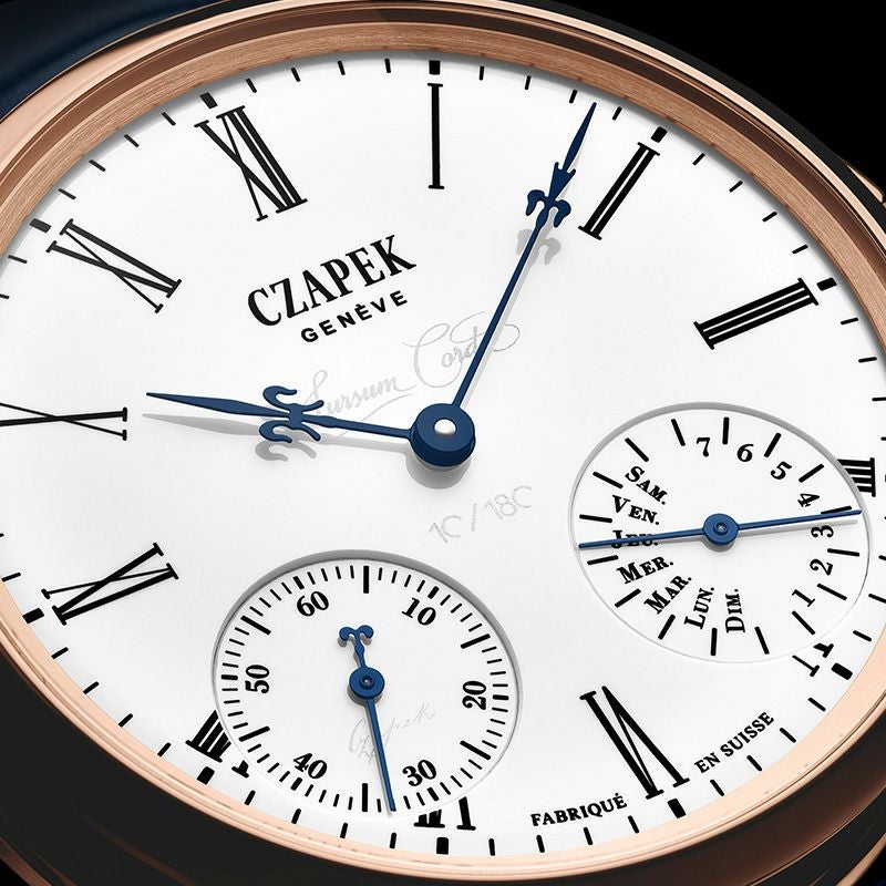 CZAPEK Quai des Bergues Email Grand Feu Sursum Corda チャペック ケ・デ・ベルク エナメル・グランフー スルスム・コルダ CZQdB_EGFSC