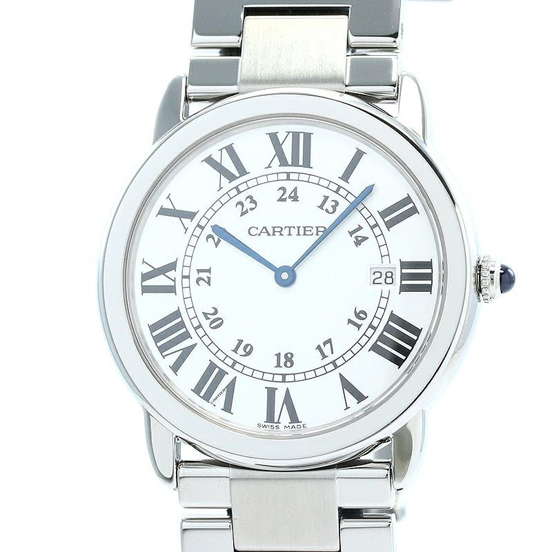 中古】CARTIER RONDE SOLO DE CARTIER LARGE MODEL 36MM カルティエ