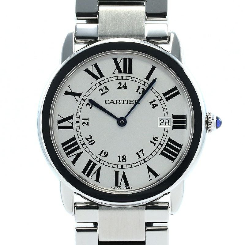 中古】CARTIER RONDE SOLO DE CARTIER LARGE MODEL 36MM カルティエ