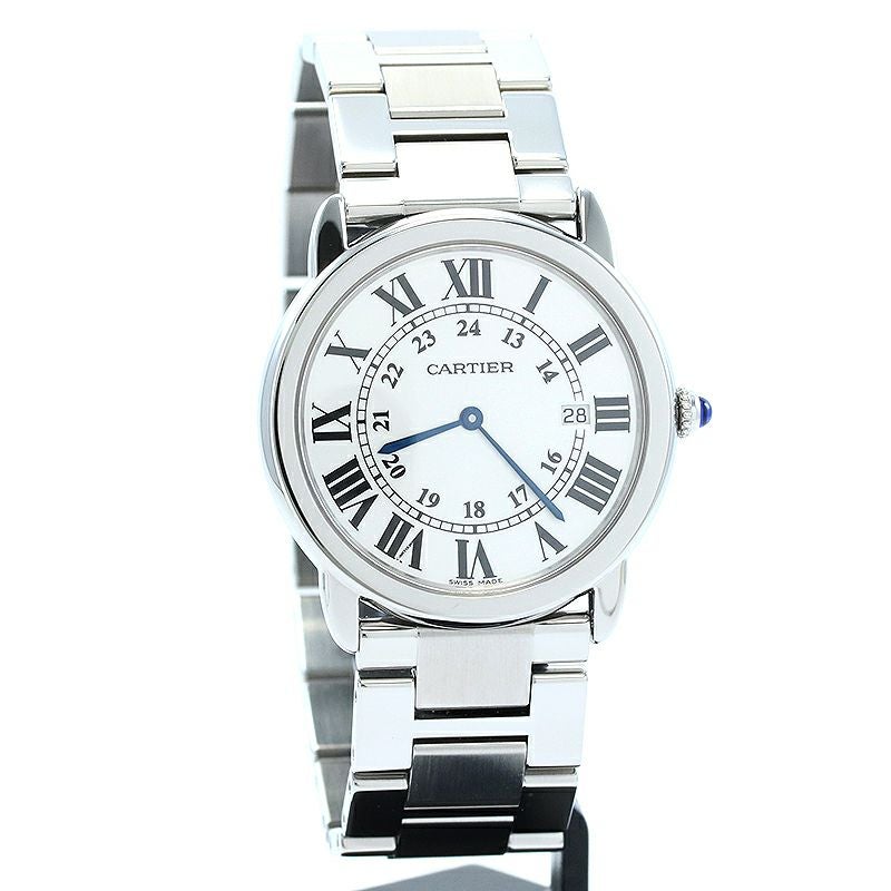 中古】CARTIER RONDE SOLO DE CARTIER LARGE MODEL 36MM カルティエ