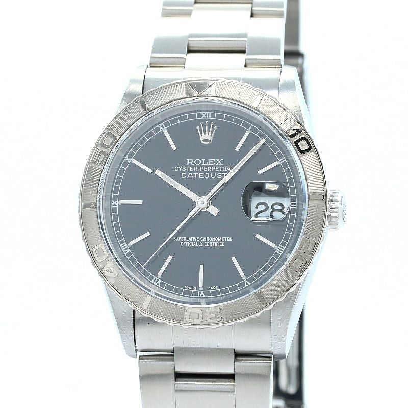 中古】ROLEX OYSTER PERPETUAL DATEJUST 36 TURN-O-GRAPH 