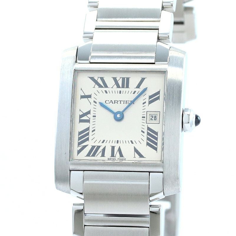 【中古】CARTIER TANK FRANCAISE MEDIUM MODEL カルティエ タンク フランセーズ MM W51011Q3
