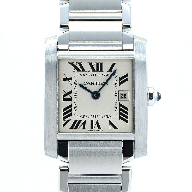 【中古】CARTIER TANK FRANCAISE MEDIUM MODEL カルティエ タンク フランセーズ MM W51011Q3