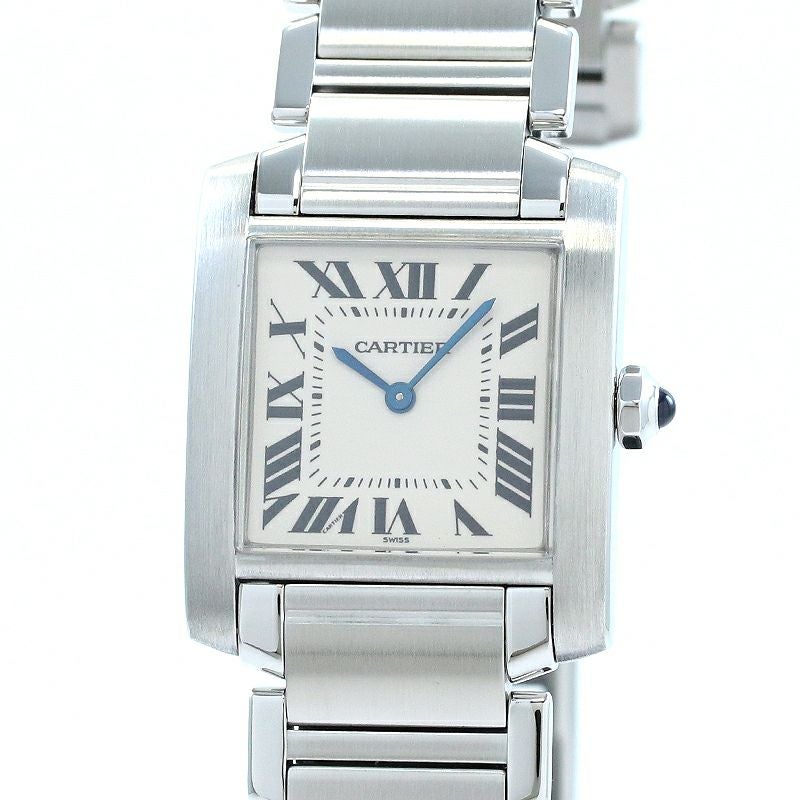 【中古】CARTIER TANK FRANCAISE MEDIUM MODEL カルティエ タンク フランセーズ MM W51011Q3