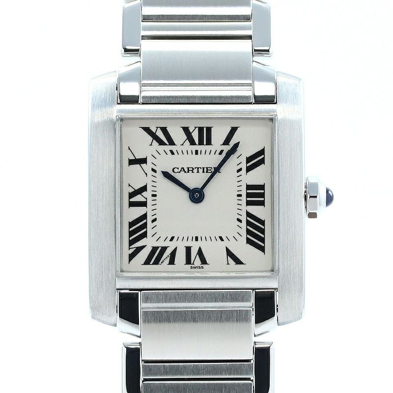 【中古】CARTIER TANK FRANCAISE MEDIUM MODEL カルティエ タンク フランセーズ MM W51011Q3