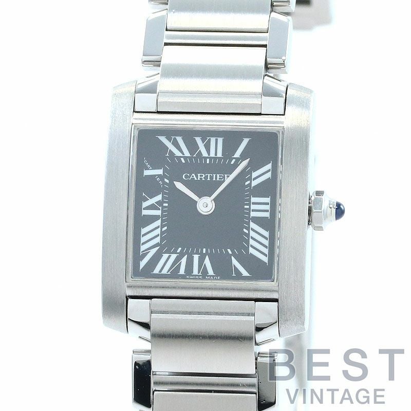 【中古】CARTIER TANK FRANCAISE SMALL MODEL ASIA LIMITED EDITION カルティエ タンク フランセーズ SM アジア限定 W51026Q3