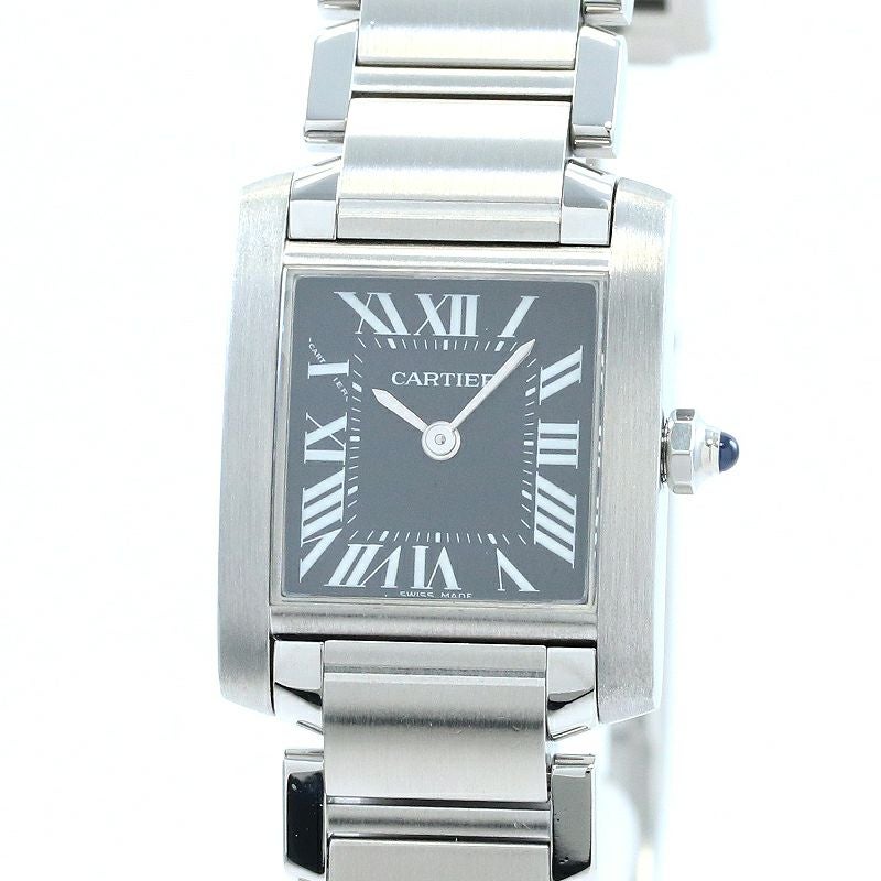 【中古】CARTIER TANK FRANCAISE SMALL MODEL ASIA LIMITED EDITION カルティエ タンク フランセーズ SM アジア限定 W51026Q3