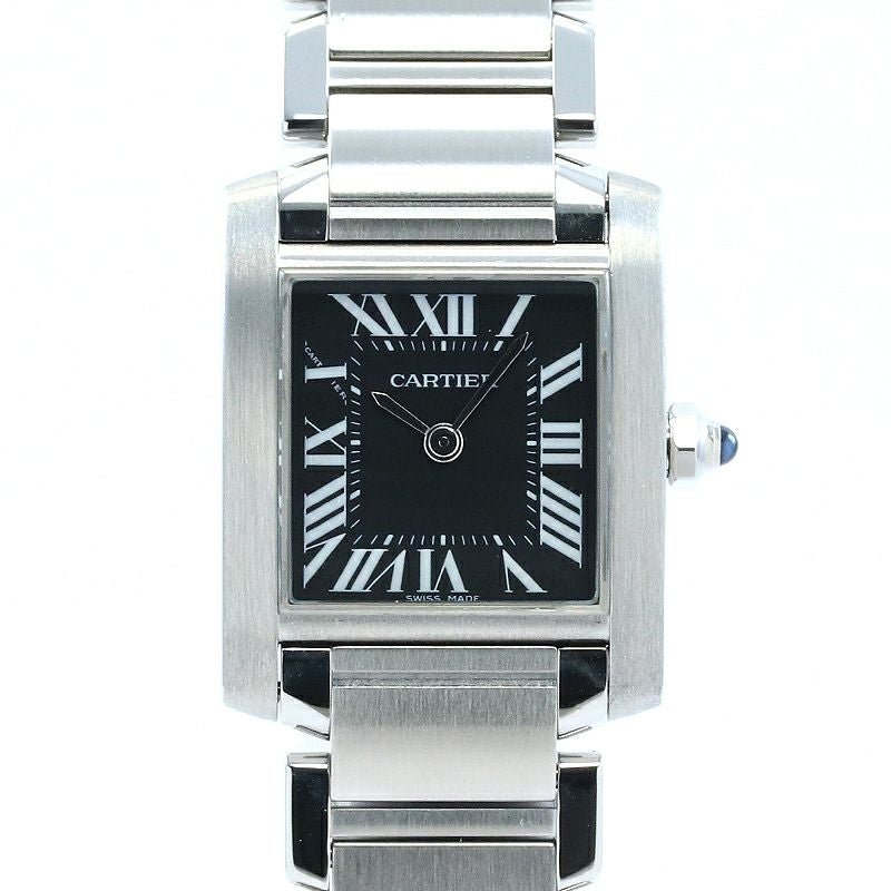 【中古】CARTIER TANK FRANCAISE SMALL MODEL ASIA LIMITED EDITION カルティエ タンク フランセーズ SM アジア限定 W51026Q3