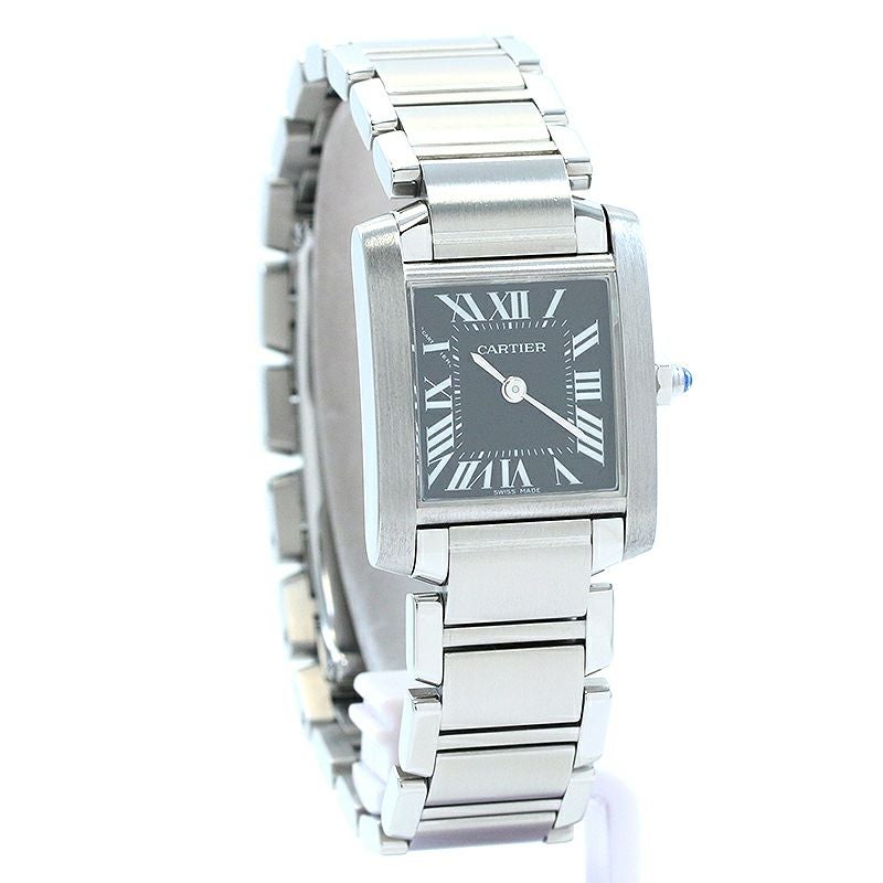 【中古】CARTIER TANK FRANCAISE SMALL MODEL ASIA LIMITED EDITION カルティエ タンク フランセーズ SM アジア限定 W51026Q3