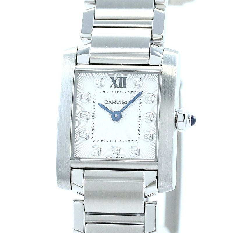 【中古】CARTIER TANK FRANCAISE SMALL MODEL カルティエ タンク フランセーズ SM WE110006