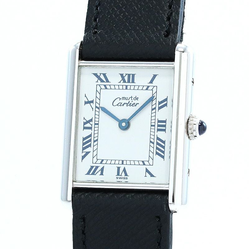 【中古】CARTIER MUST TANK LARGE MODEL カルティエ マスト タンク LM W1001465
