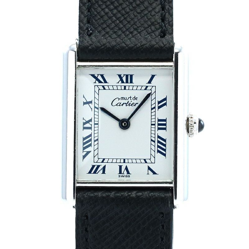 【中古】CARTIER MUST TANK LARGE MODEL カルティエ マスト タンク LM W1001465