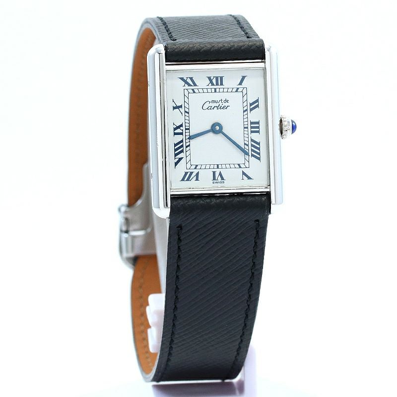 【中古】CARTIER MUST TANK LARGE MODEL カルティエ マスト タンク LM W1001465