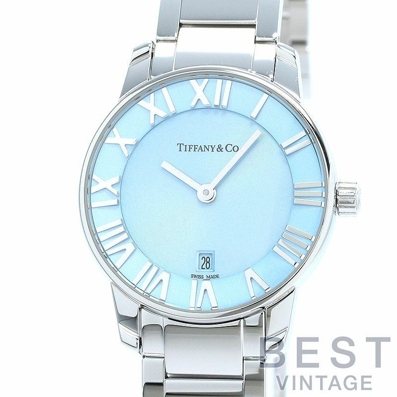 【ホーリー！】Tiffany アトラス コマ 2コマ 2ピン セット 中古】TIFFANY & CO. ATLAS 2 HAND 29MM ティファニー アトラス 2