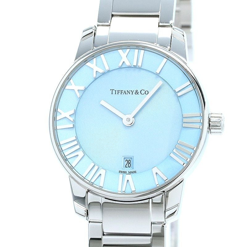 中古】TIFFANY & CO. ATLAS 2 HAND 29MM ティファニー アトラス 2 