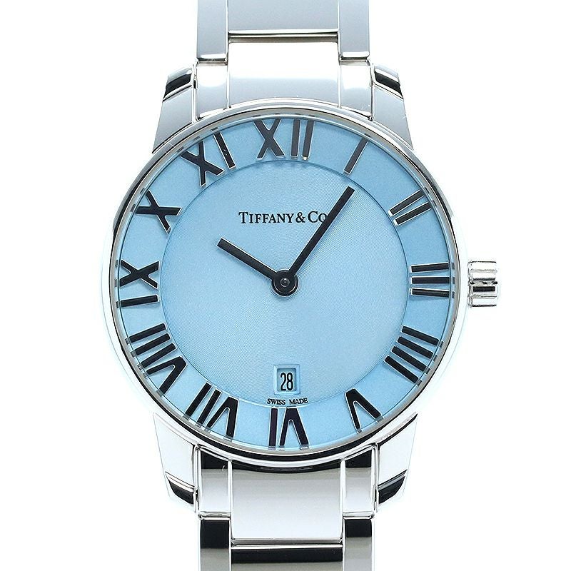【中古】TIFFANY & CO. ATLAS 2 HAND 29MM ティファニー アトラス 2ハンド 29MM 37447188