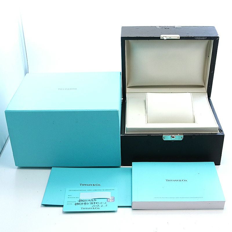 中古】TIFFANY & CO. ATLAS 2 HAND 29MM ティファニー アトラス 2