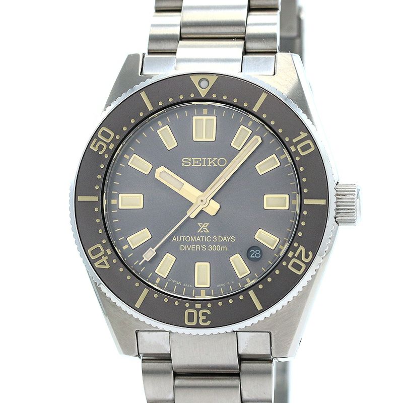 【中古】SEIKO PROSPEX 1965 HERITAGE DIVER’S SEIKO 100TH ANNIVERSARY SPECIAL EDITION セイコー プロスペックス メカニカルダイバーズ 1965 ヘリテージ SEIKOブランド100周年記念スペシャルエディション SBDC199 (6R55-00G0)