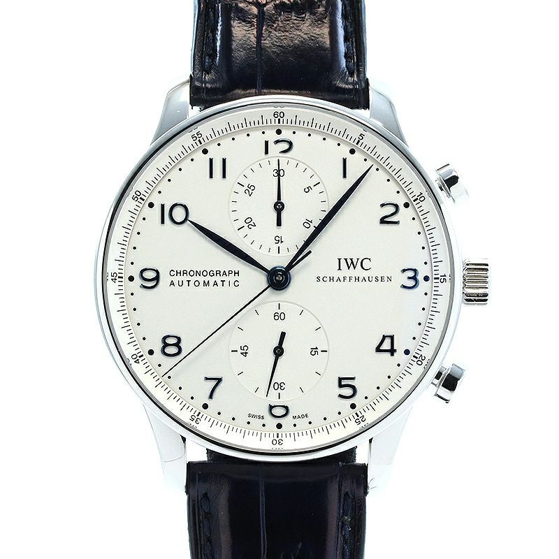【中古】IWC PORTUGIESER CHRONOGRAPH アイ・ダブリュー・シー ポルトギーゼ・クロノグラフ IW371417