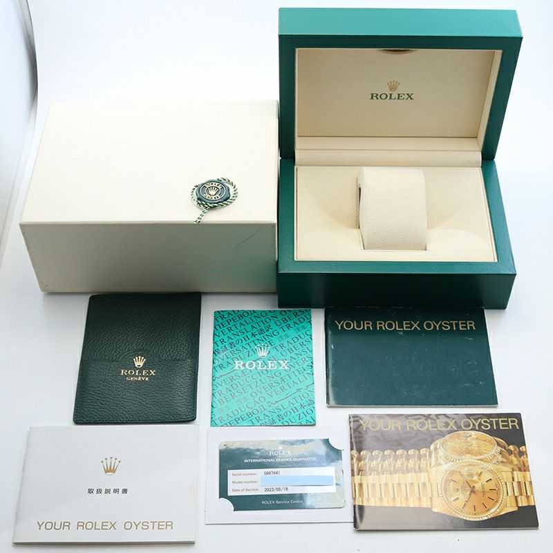 中古】ROLEX OYSTER PERPETUAL DATEJUST 31 ONYX DIAL ロレックス