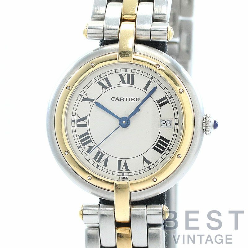 【中古】CARTIER PANTHERE VENDOME LOUIS CARTIER LARGE MODEL 1ROW カルティエ パンテール ヴァンドーム ルイ カルティエ LM 1ロウ 83084241 (183964)