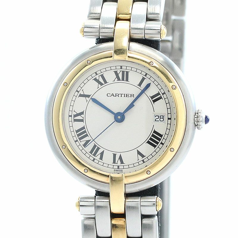 【中古】CARTIER PANTHERE VENDOME LOUIS CARTIER LARGE MODEL 1ROW カルティエ パンテール ヴァンドーム ルイ カルティエ LM 1ロウ 83084241 (183964)