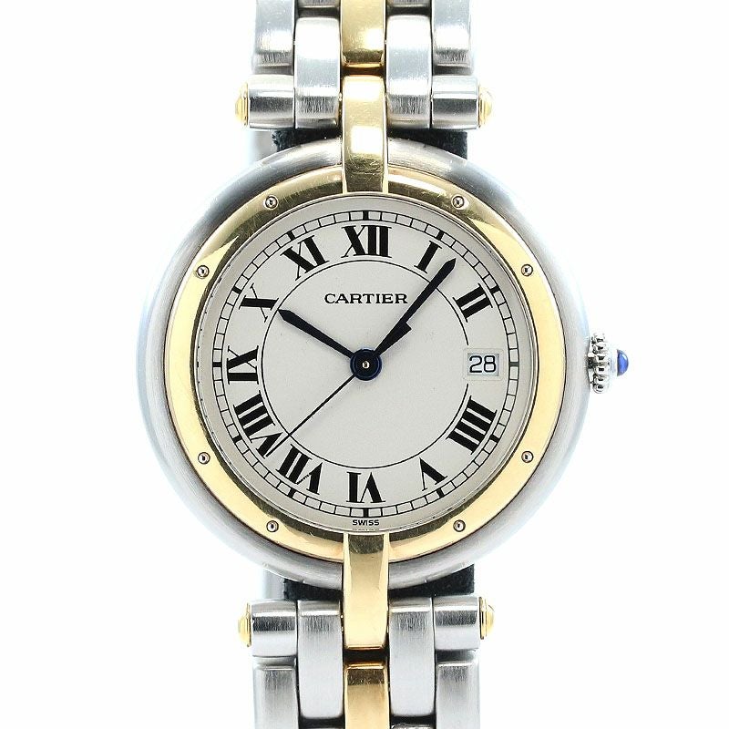 【中古】CARTIER PANTHERE VENDOME LOUIS CARTIER LARGE MODEL 1ROW カルティエ パンテール ヴァンドーム ルイ カルティエ LM 1ロウ 83084241 (183964)