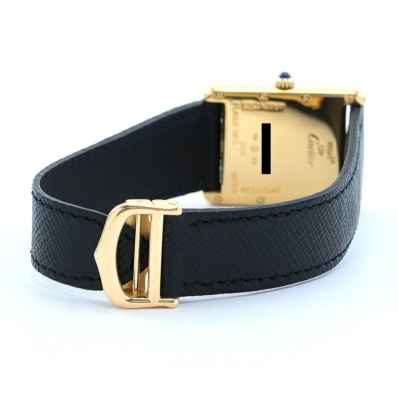 【中古】CARTIER MUST TANK LARGE MODEL JUMBO VERMEIL カルティエ マスト タンク LM ジャンボ ヴェルメイユ W1013754