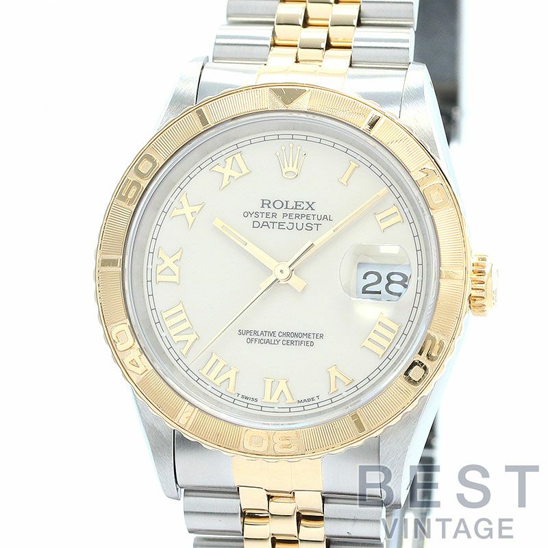 【中古】ROLEX OYSTER PERPETUAL DATEJUST TURN-O-GRAPH THUNDERBIRD ロレックス オイスターパーペチュアル デイトジャスト ターノグラフ サンダーバード 16263