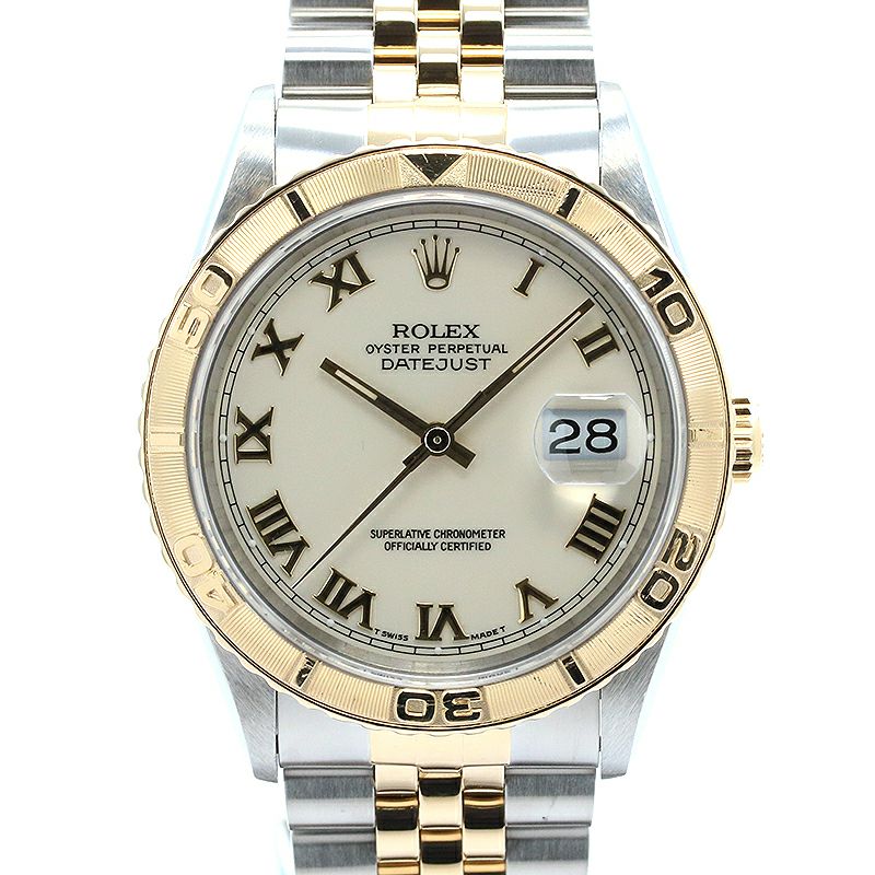 【中古】ROLEX OYSTER PERPETUAL DATEJUST TURN-O-GRAPH THUNDERBIRD ロレックス オイスターパーペチュアル デイトジャスト ターノグラフ サンダーバード 16263