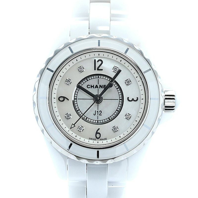 【中古】CHANEL J12 WHITE CERAMIC 29MM シャネル J12 ホワイトセラミック 29MM H2570