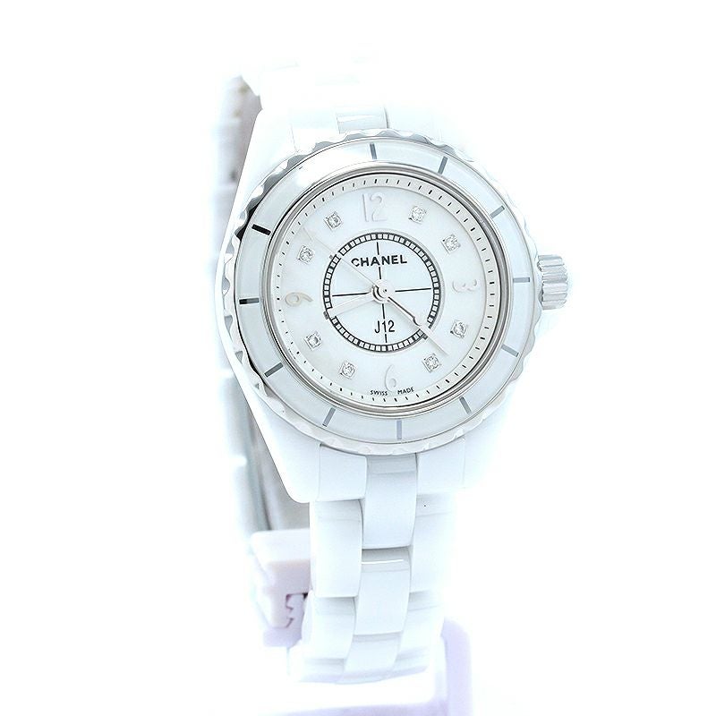【中古】CHANEL J12 WHITE CERAMIC 29MM シャネル J12 ホワイトセラミック 29MM H2570