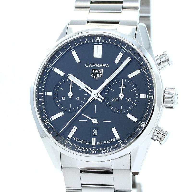 【中古】TAG HEUER CARRERA CALIBRE HEUER 02 CHRONOGRAPH 42MM タグ・ホイヤー カレラ キャリバー ホイヤー02 クロノグラフ 42MM CBN2010.BA0642