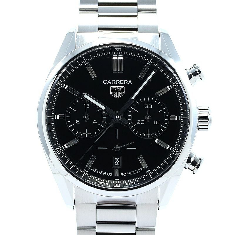【中古】TAG HEUER CARRERA CALIBRE HEUER 02 CHRONOGRAPH 42MM タグ・ホイヤー カレラ キャリバー ホイヤー02 クロノグラフ 42MM CBN2010.BA0642