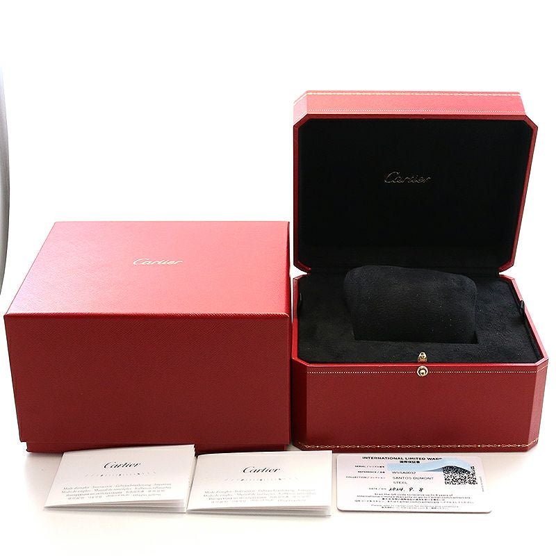 【中古】CARTIER SANTOS-DUMONT EXTRA-LARGE MODEL カルティエ サントス-デュモン XL WSSA0032