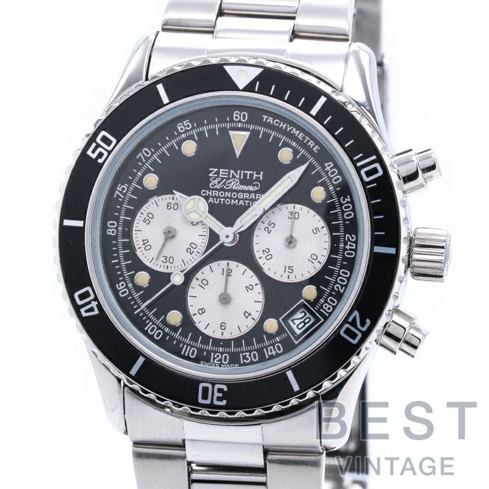 【中古】ZENITH EL PRIMERO DE LUCA ゼニス エル・プリメロ デ・ルッカ 02.0310.400 (02.0312.400)