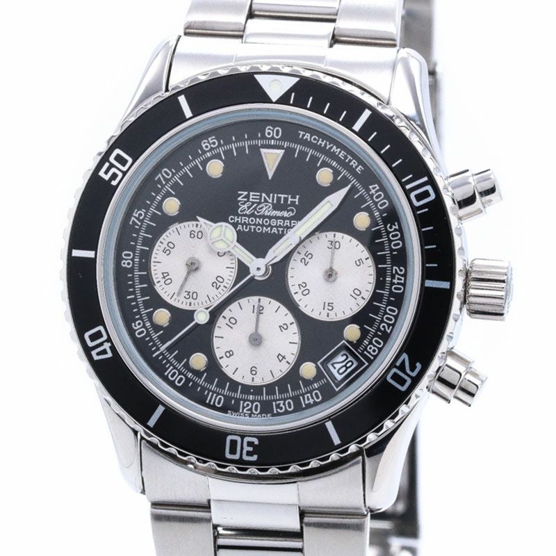 【中古】ZENITH EL PRIMERO DE LUCA ゼニス エル・プリメロ デ・ルッカ 02.0310.400 (02.0312.400)